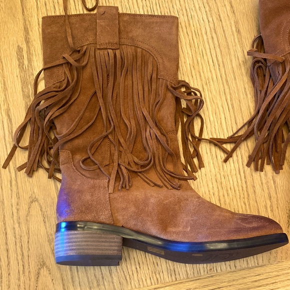 Lucky Brand Shoes - NIB Lucky Brand Fringe boots
